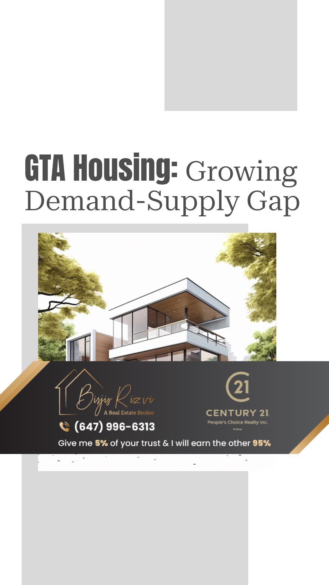 GTA Housing Market: Growing Demand-Supply Gap