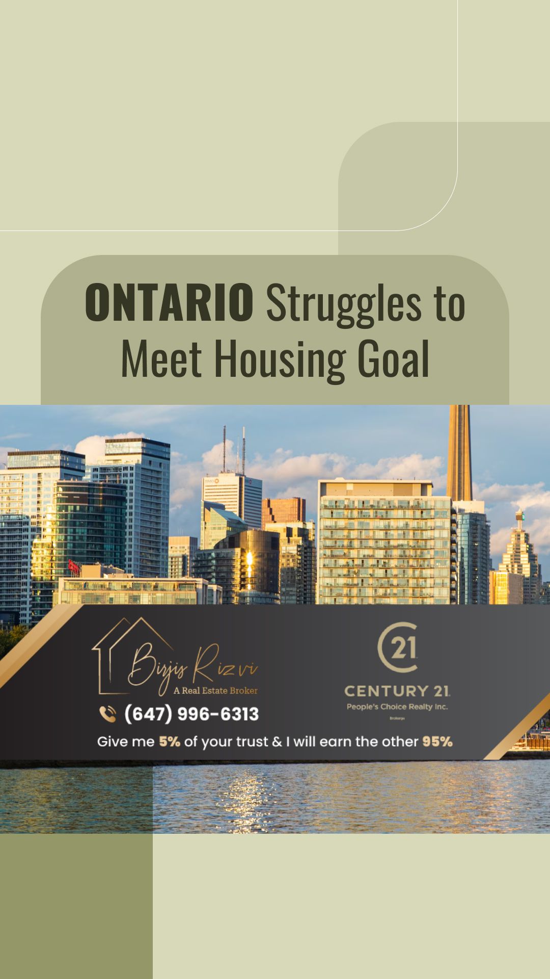 Lowered Projections Signal Ontario Housing Struggles