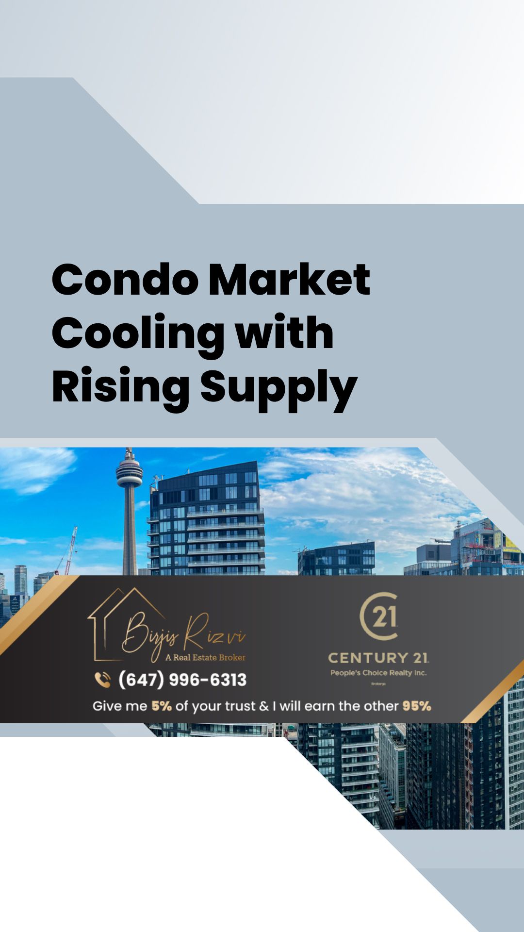 High Supply Drives GTA Condo Price Declines