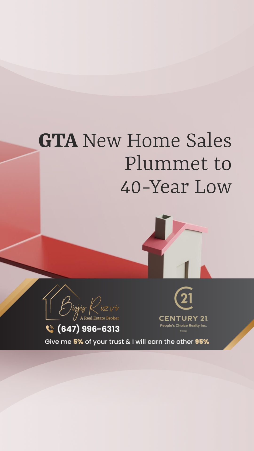 GTA New Home Sales Plummet to 40-Year Low