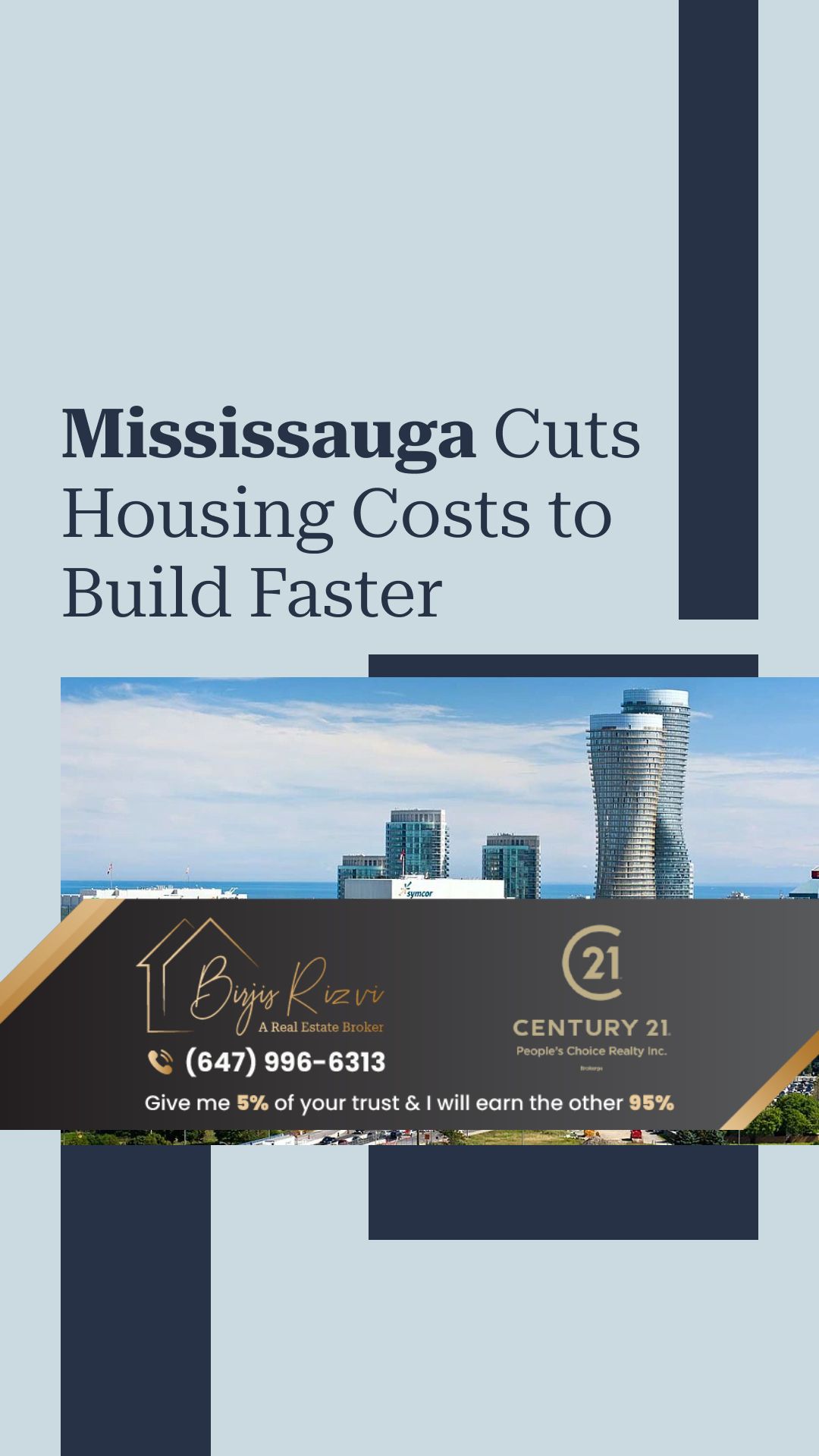 Mississauga Cuts Housing Costs to Build Faster
